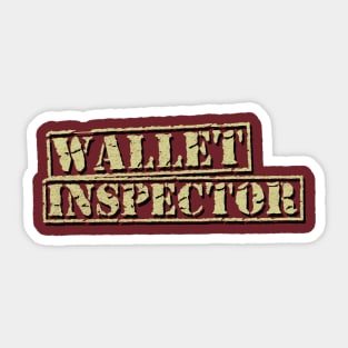 Simpsons - Wallet Inspector Sticker